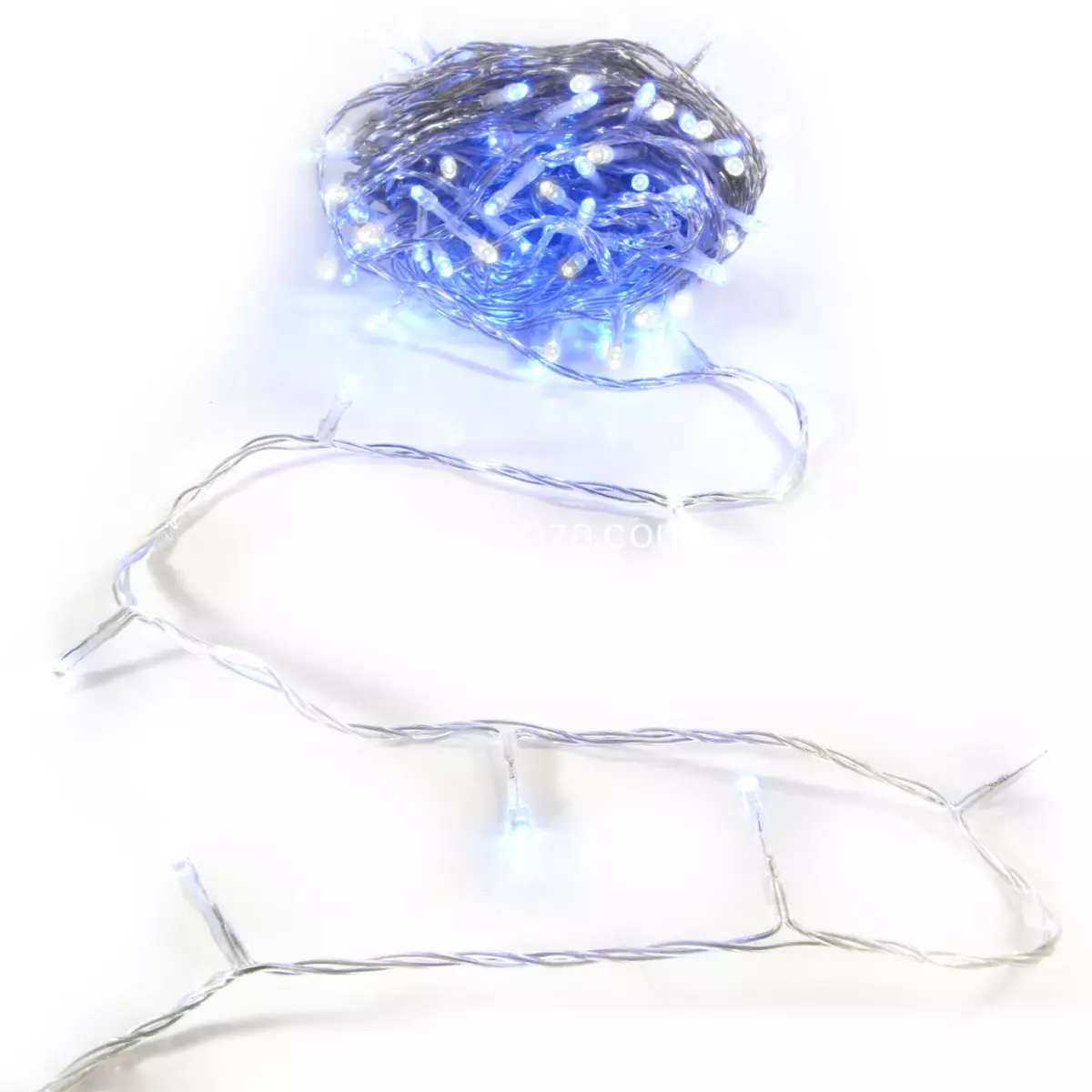 Lichtsnoer met Timer 20 m Blauw 200 LED KT 1