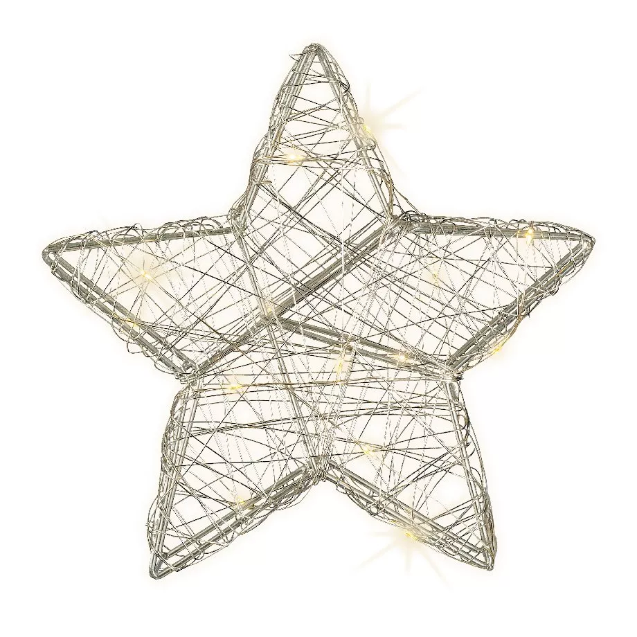 Leuchtstern Béli batteriebetrieben Warmweiß