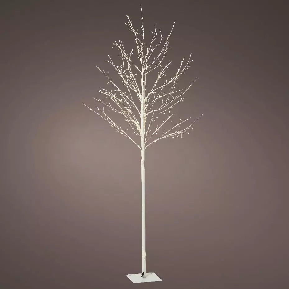 Árbol luminoso Phellis 180 cm Blanco cálido