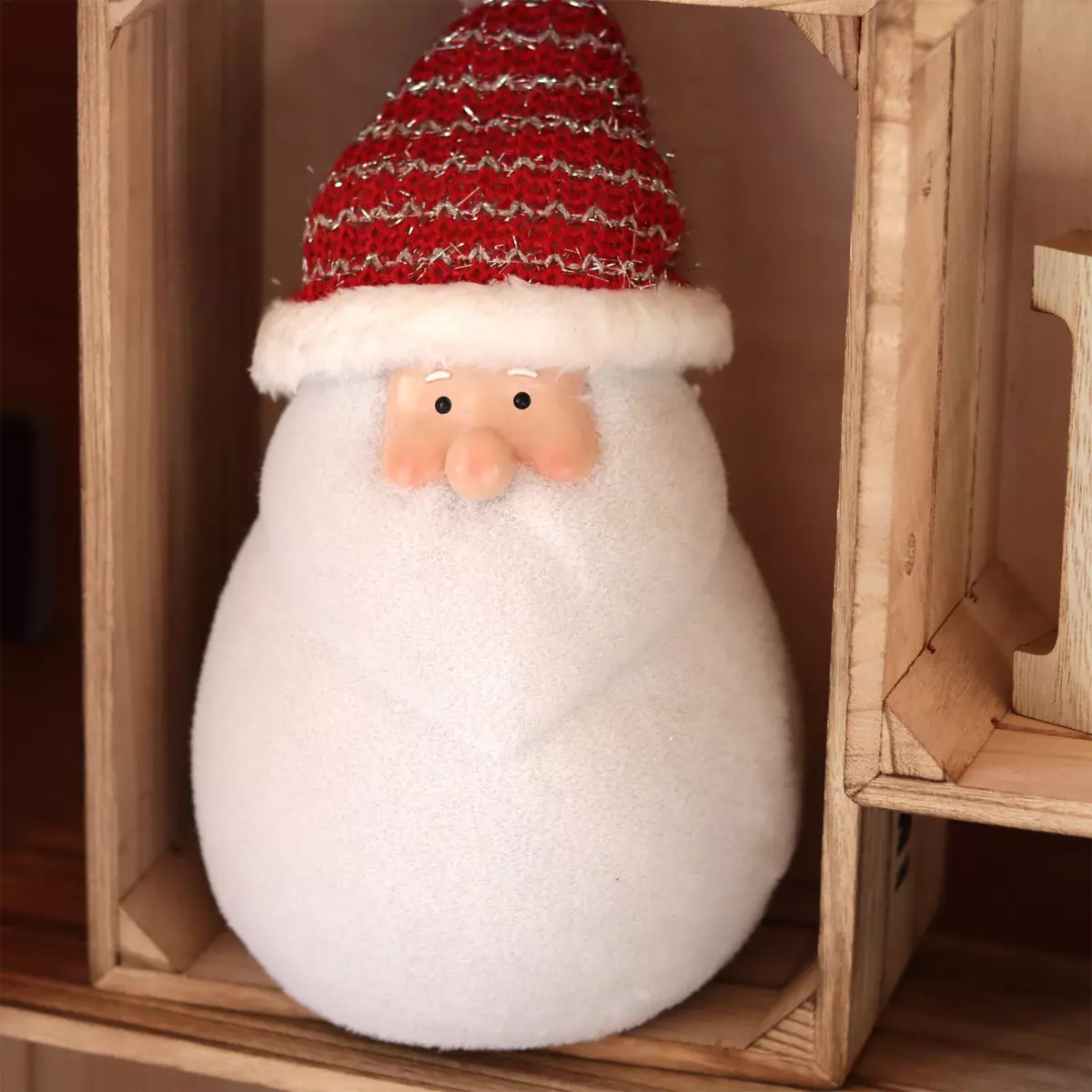 Père Noël lumineux à piles Ennry Blanc chaud 4 LED 2