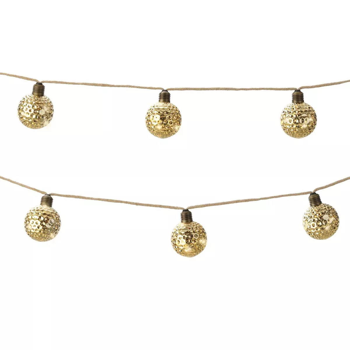 Luces de Navidad Bombillas a pilas Blanco cálido