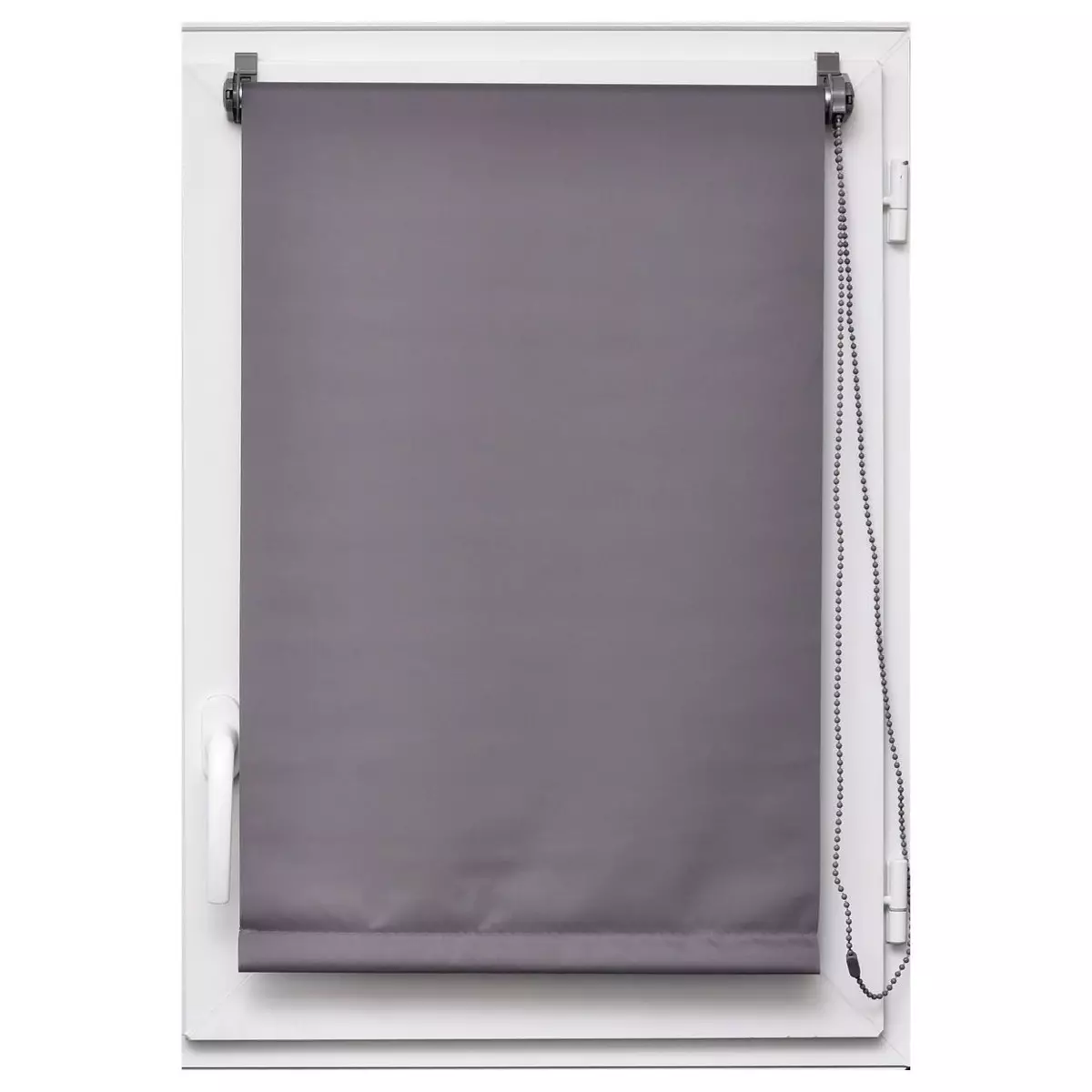 Verduisterende rolgordijn (75 x 180 cm) Effen Grijs