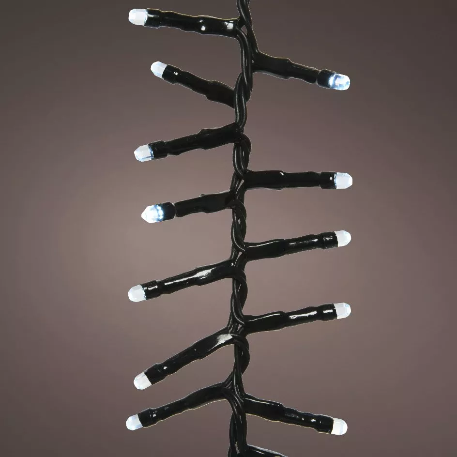 Cascata di luci Durawise a pile L2 m Bianco freddo 512 LED CN 2