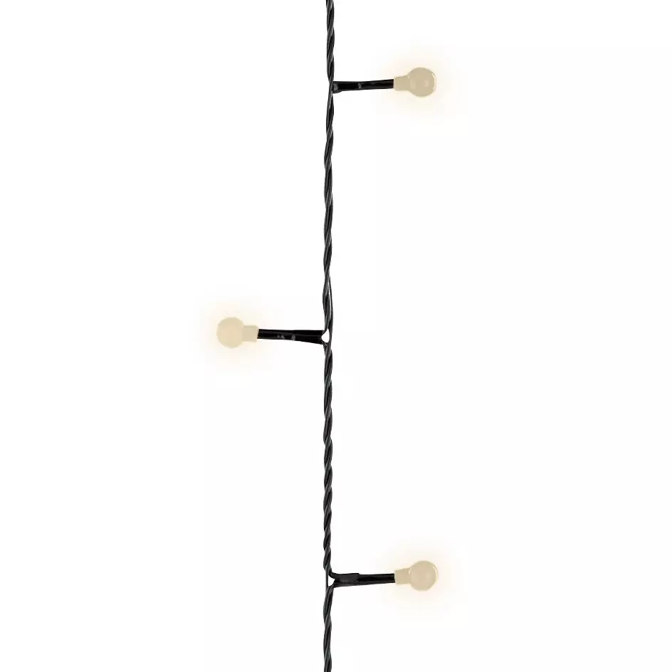 Guirlande lumineuse Cerise  fixe 9 m Blanc chaud 120 LED 3