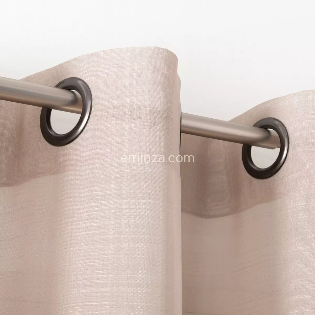 Voilage (145 x 240 cm) Givrée Sable 3