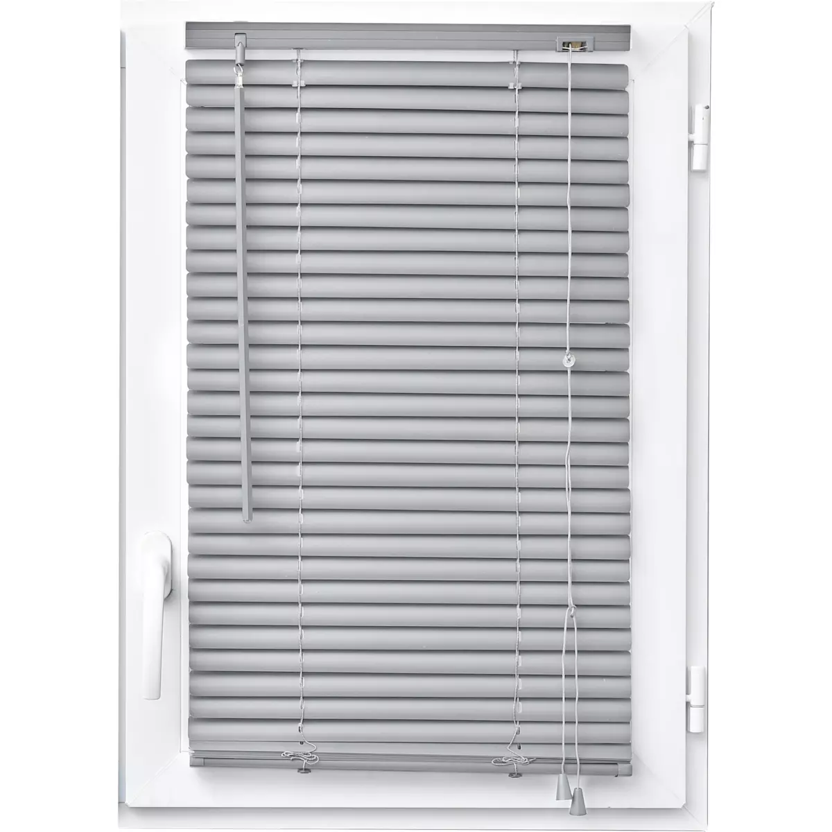 PVC Jaloezie (50 x 180 cm) Grijs 1