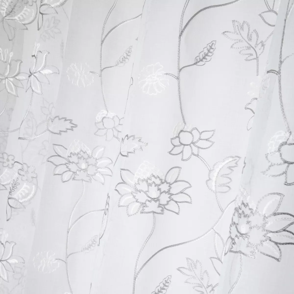 Tenda trasparente (140 x 260 cm) Persian Bianco