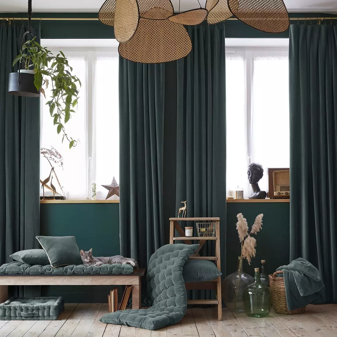 Tenda regolabile (140 x max 270 cm) César Grigio ardesia 5