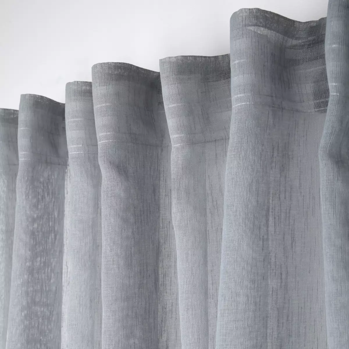 Voilage galon fronceur (140 x 260 cm) Derby Gris souris 3