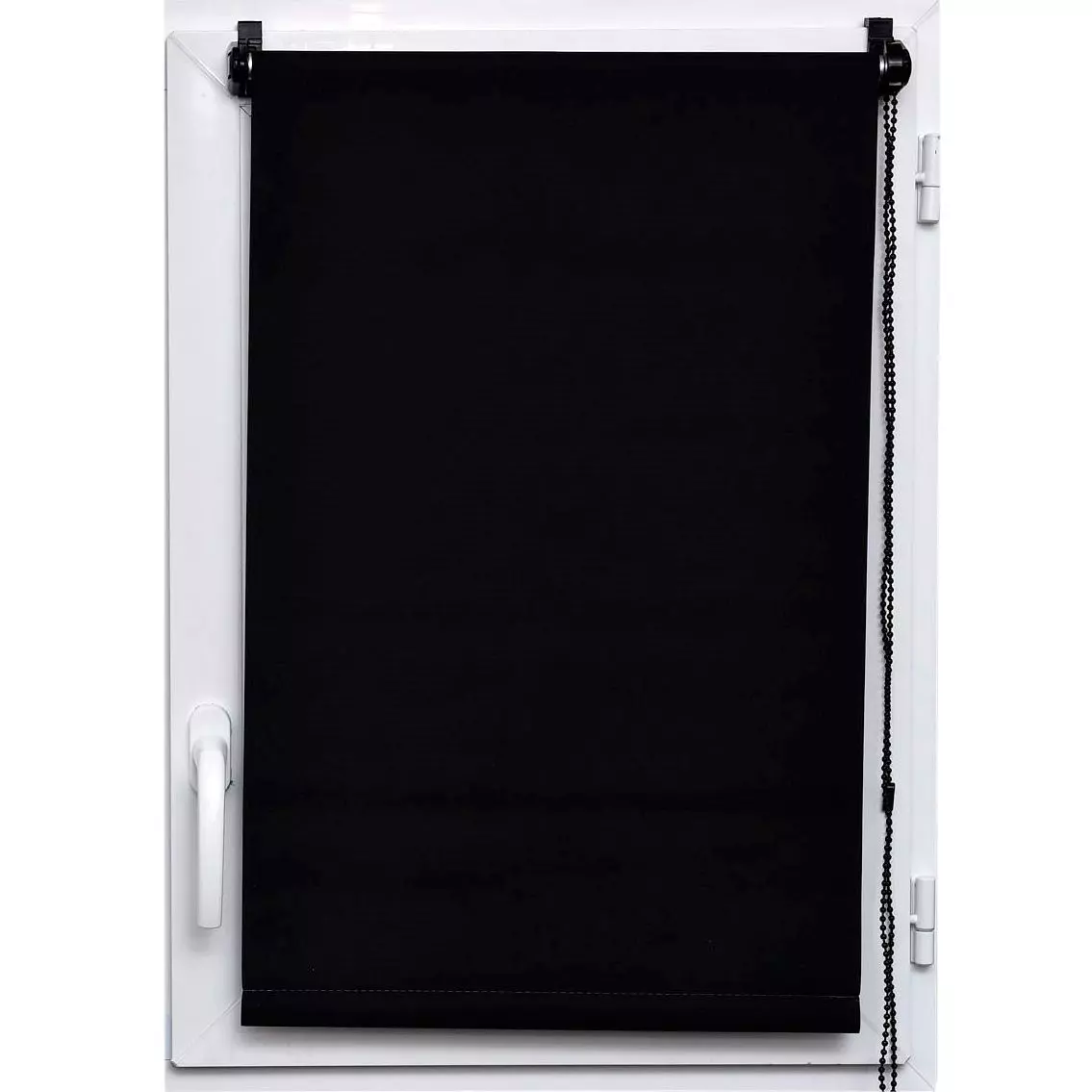 Verduisterend Rolgordijn (60 x 90 cm) Effen Zwart 3