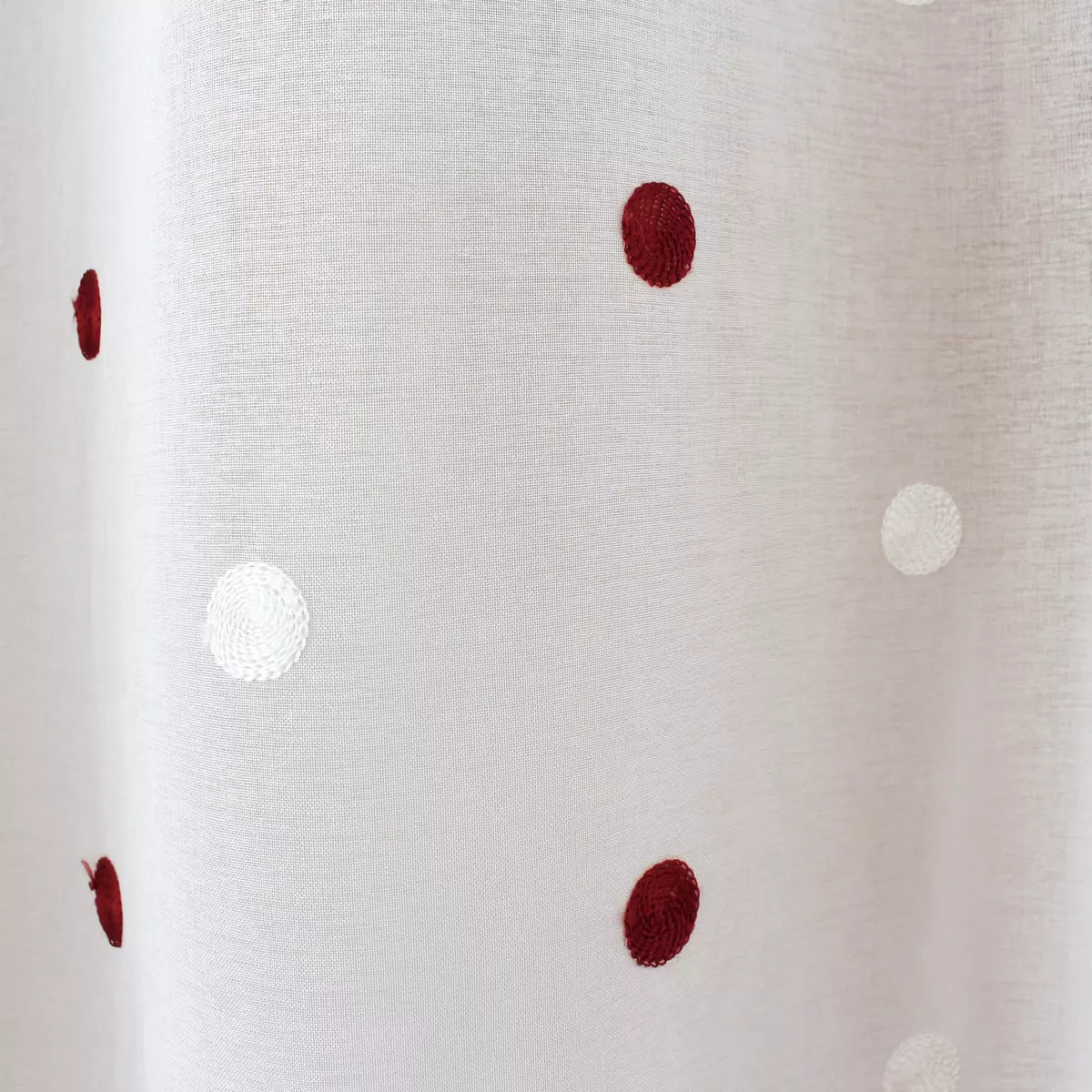 Voilage (140 x 240 cm) Smarties Bordeaux 4
