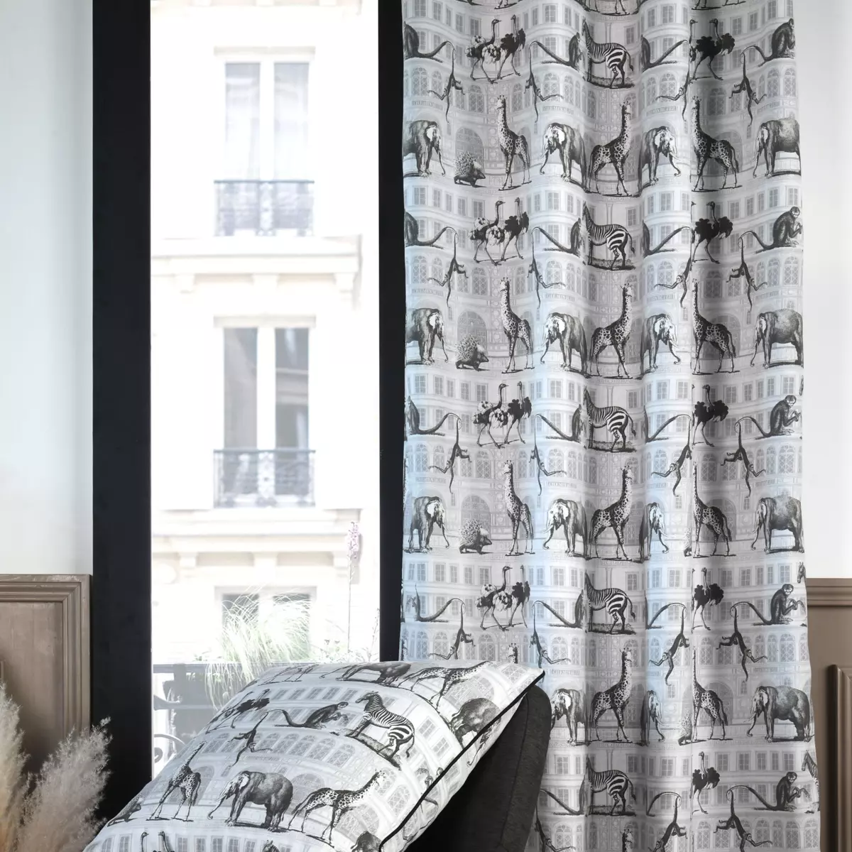 Tenda (135 x 250 cm) Haussmann Grigio 2