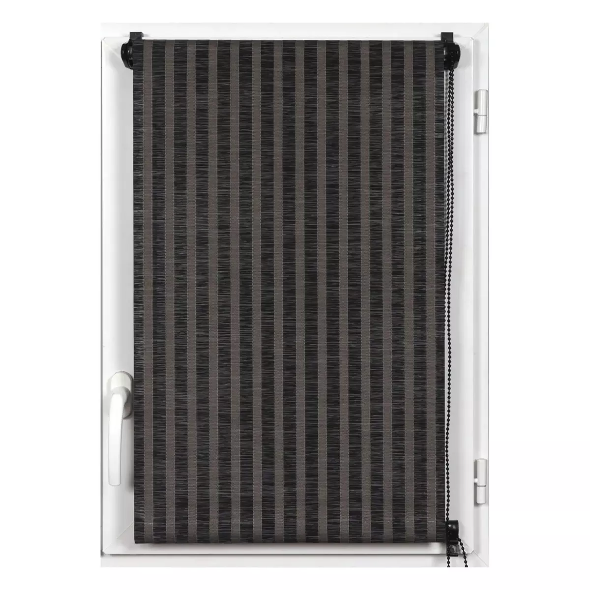 Rollo (45 x H180 cm) Rayures Schwarz 1