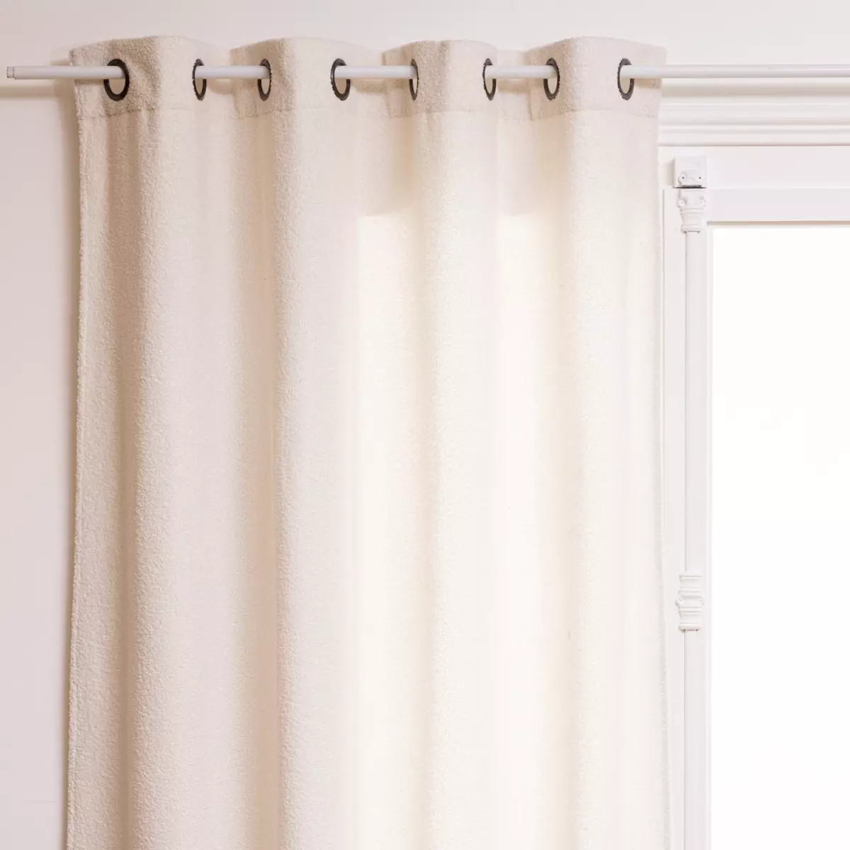 tenda a ricciolo (140 x 260 cm) Jaiko bianco