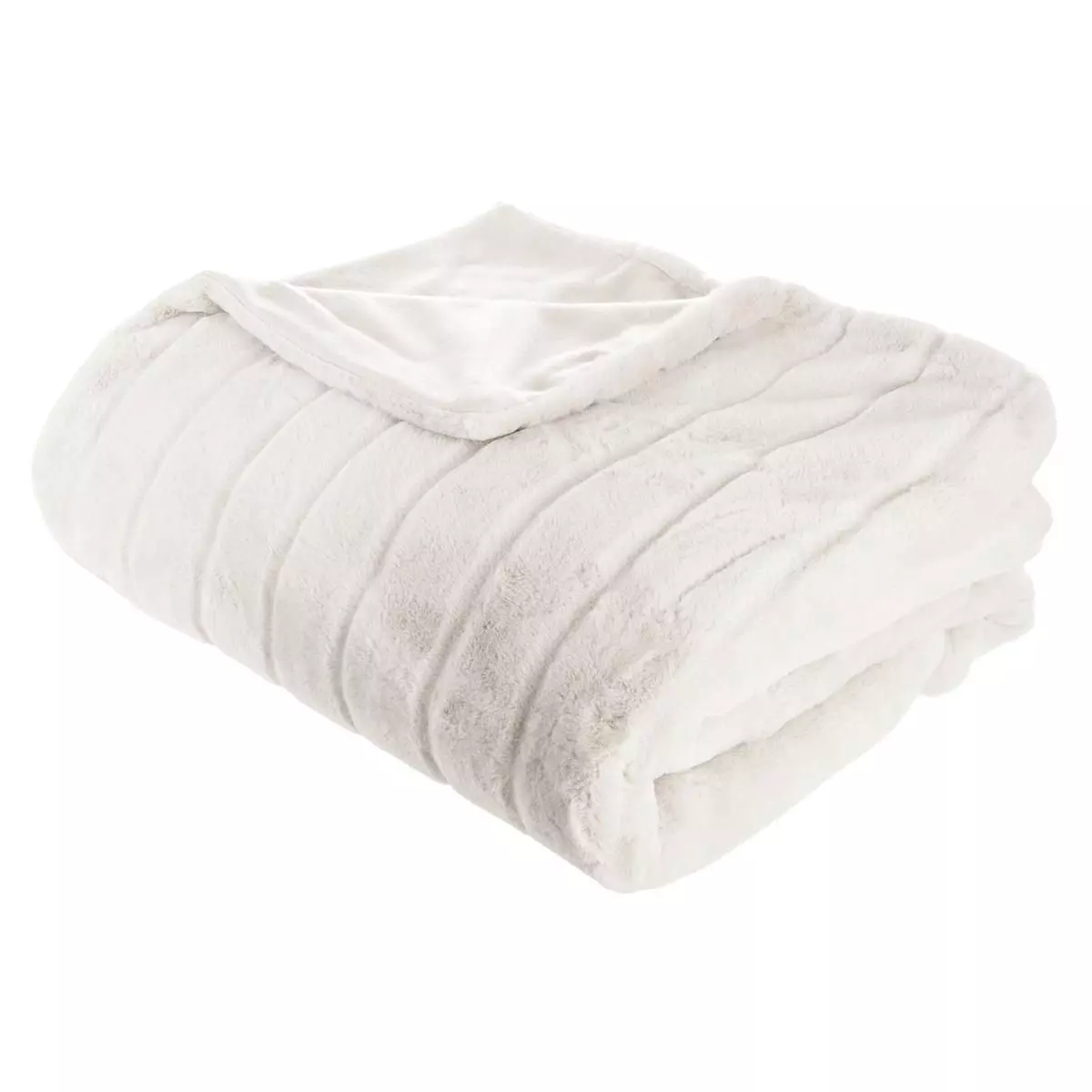 Plaid morbido (230 cm) Manoir Bianco 2