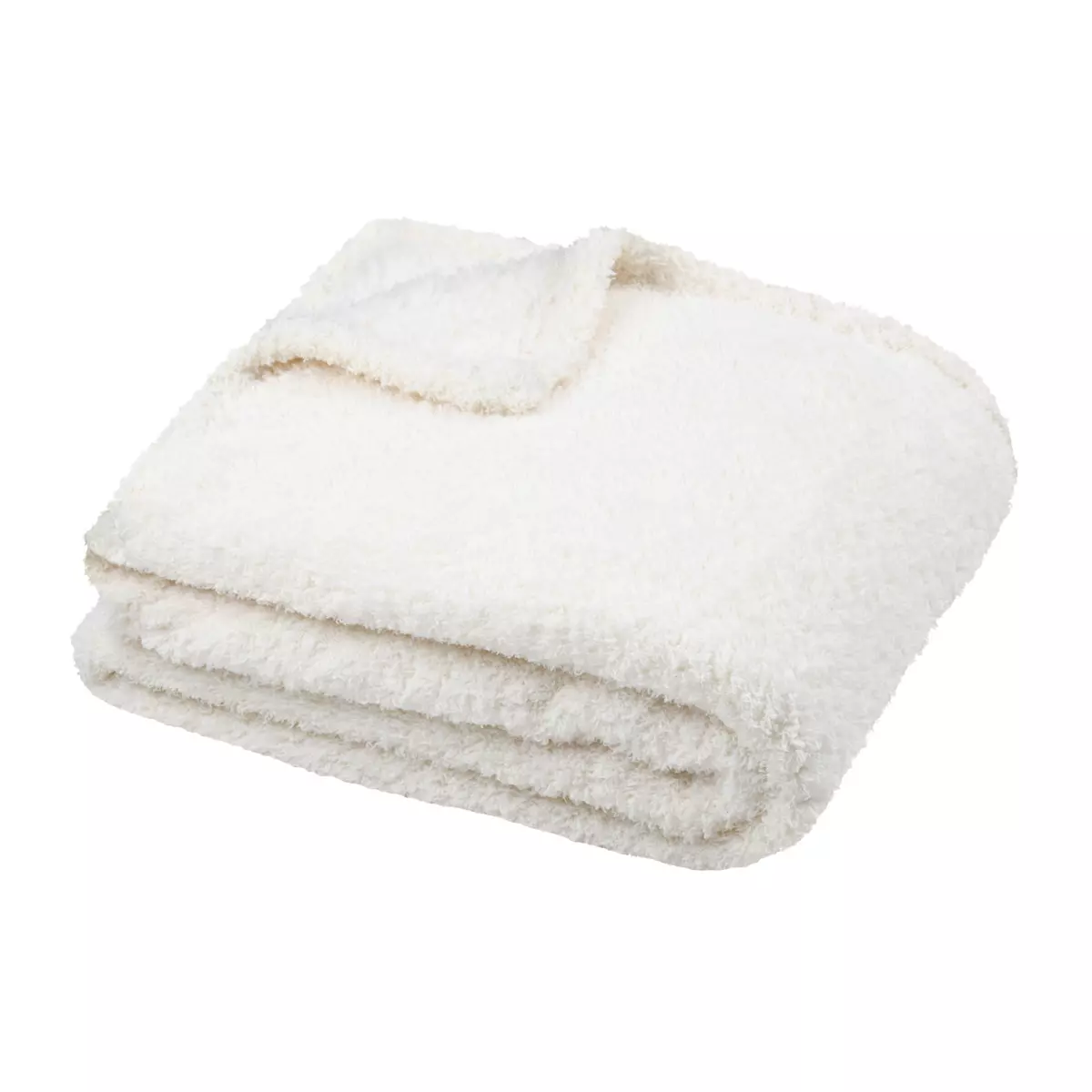 Plaid polaire (220 cm) Montreal Ecru