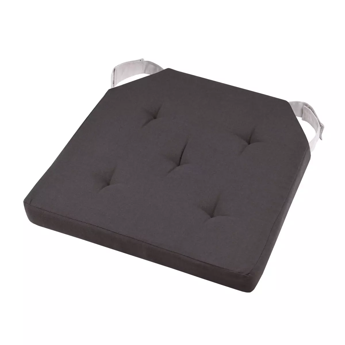 Cojín de silla scratch Duo Gris antracita 1