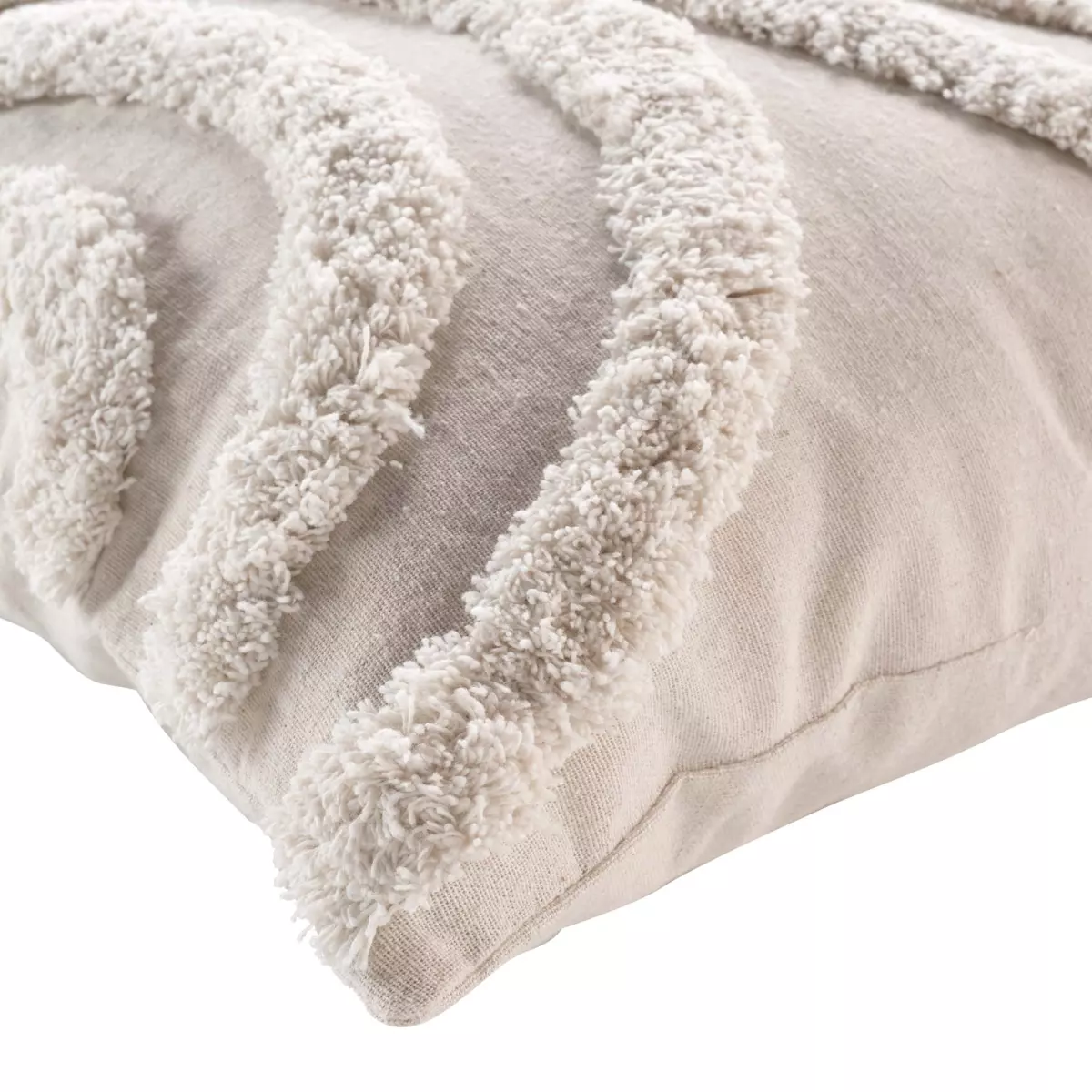 Cojín cuadrado (40 cm) Zita Beige 