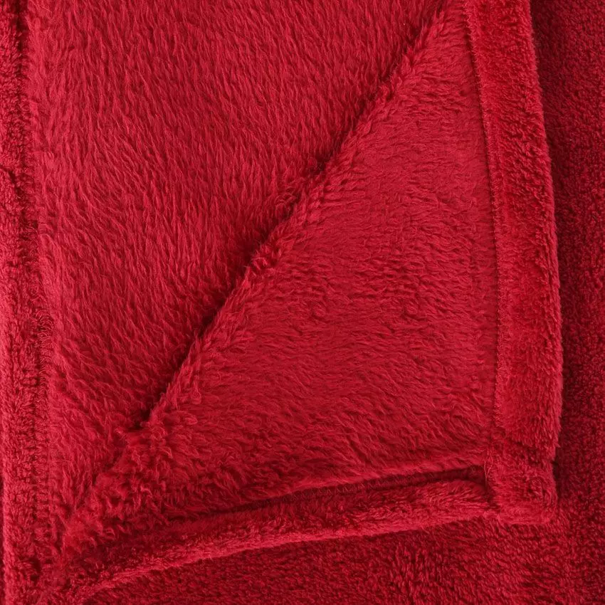 Plaid morbido (150 cm) Tendresse Rosso 2