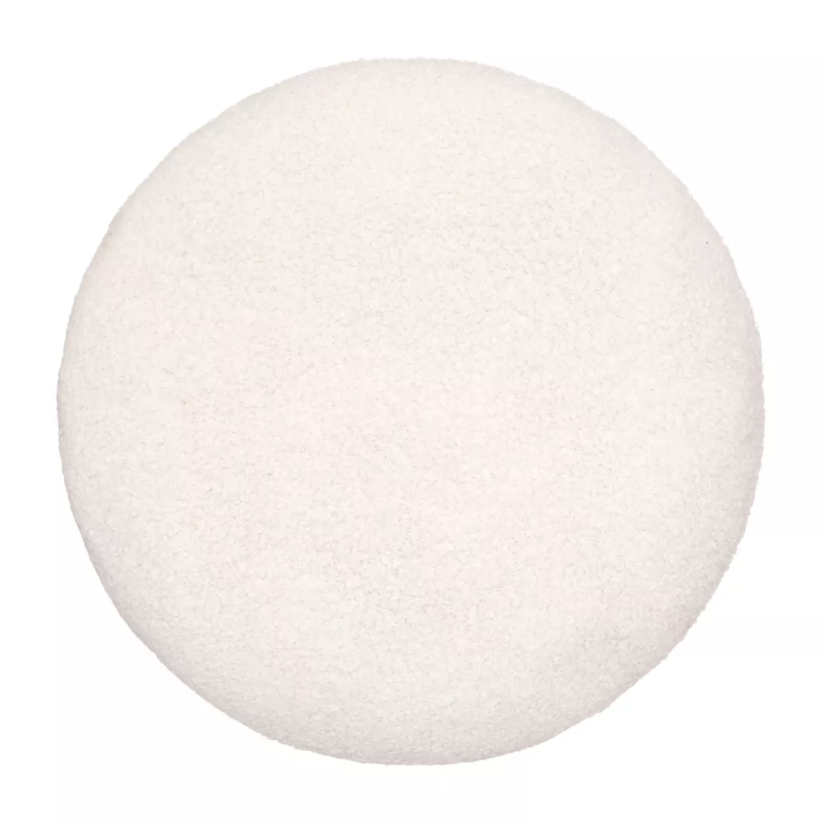Coussin rond (40 cm) Subli Blanc 1