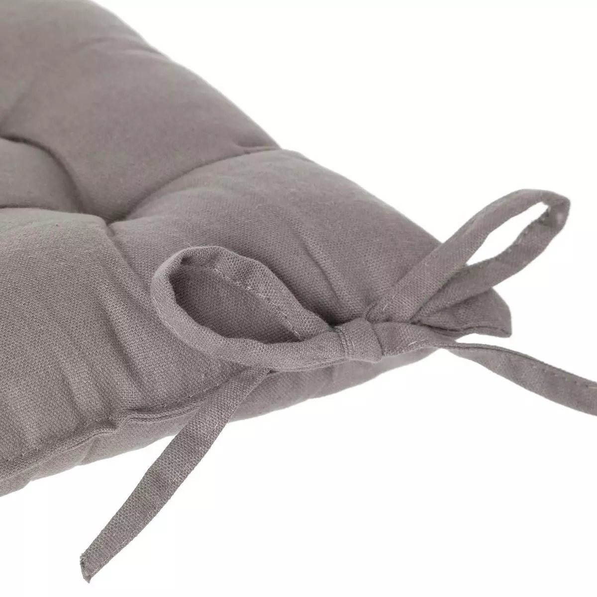 Coussin de chaise carré Datara Taupe 4