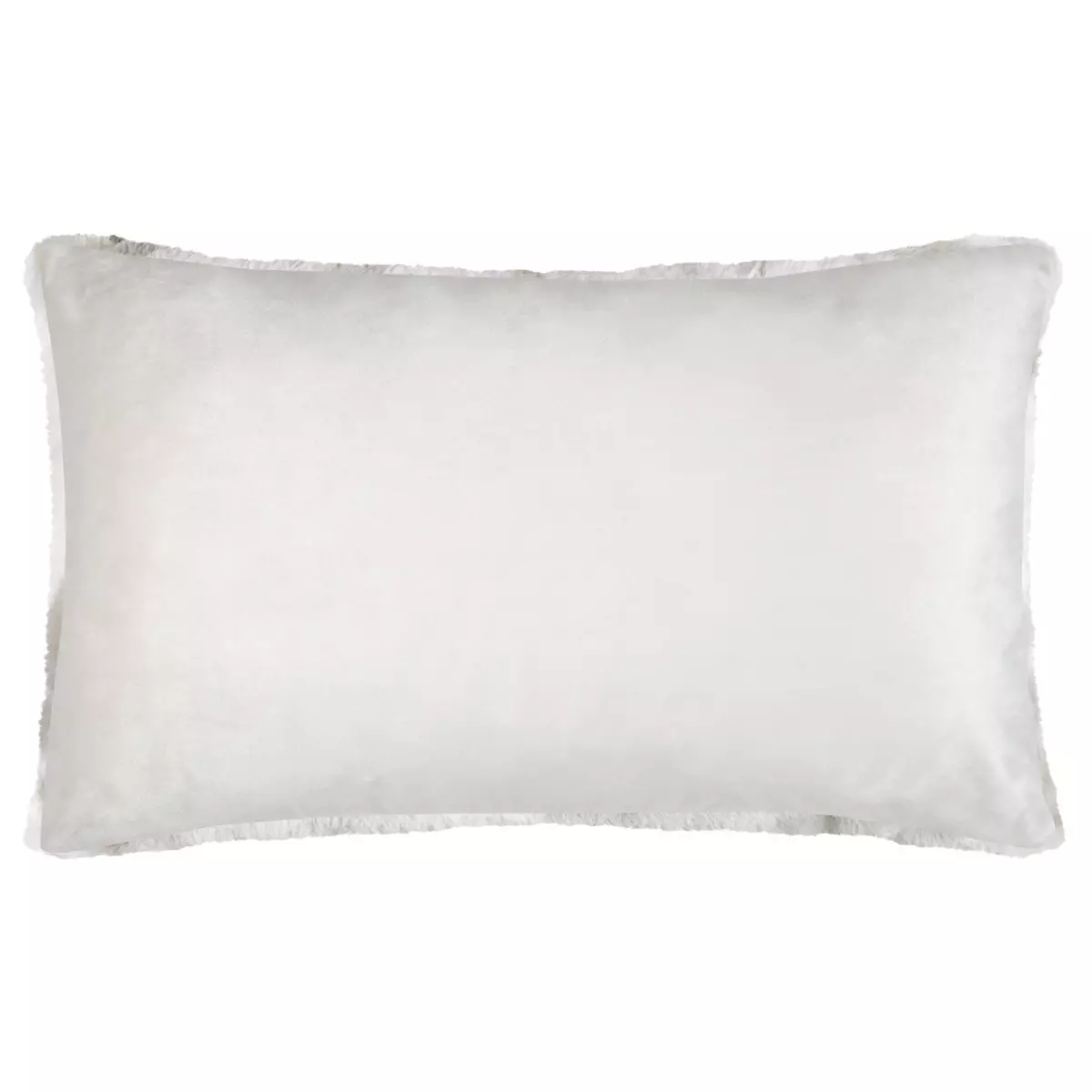 Cuscino rettangolare eco pelliccia (80 cm) Harald Beige