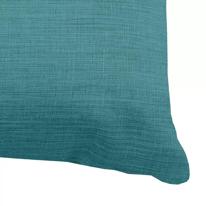 Coussin rectangulaire Béa Bleu canard 2