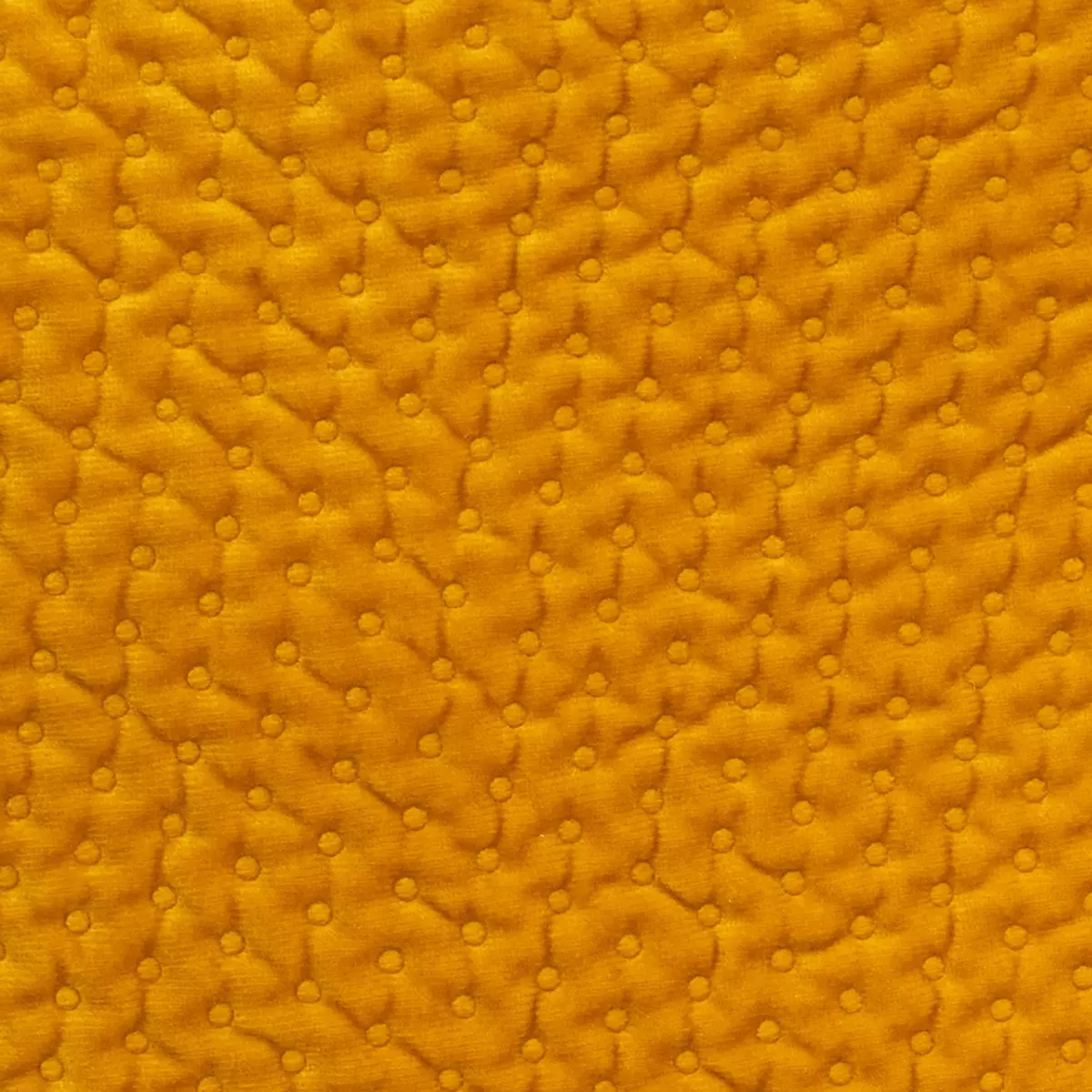 Coussin carré (40 cm) Dolce Jaune ocre 3
