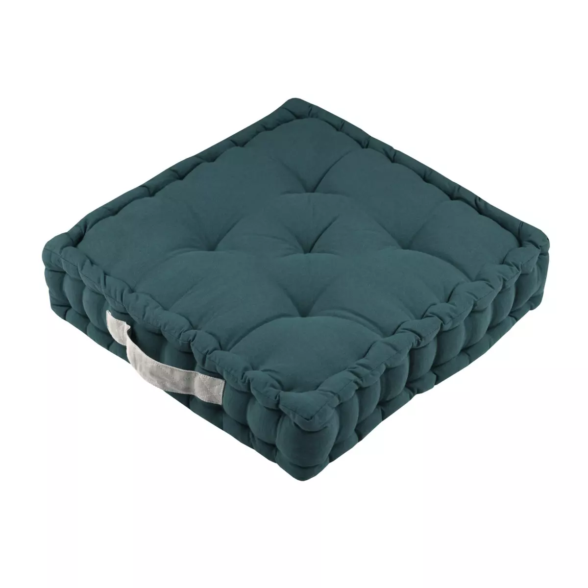 Coussin de sol (45 cm) Duo Bleu vert 1