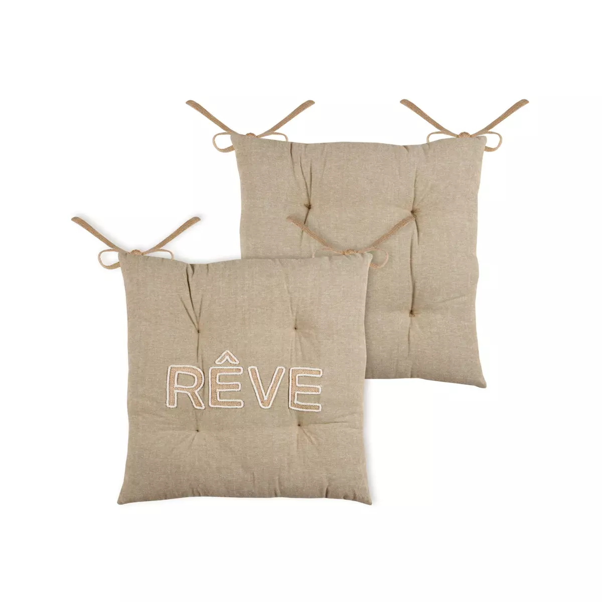 Cuscino per sedia Maison Marrone 2