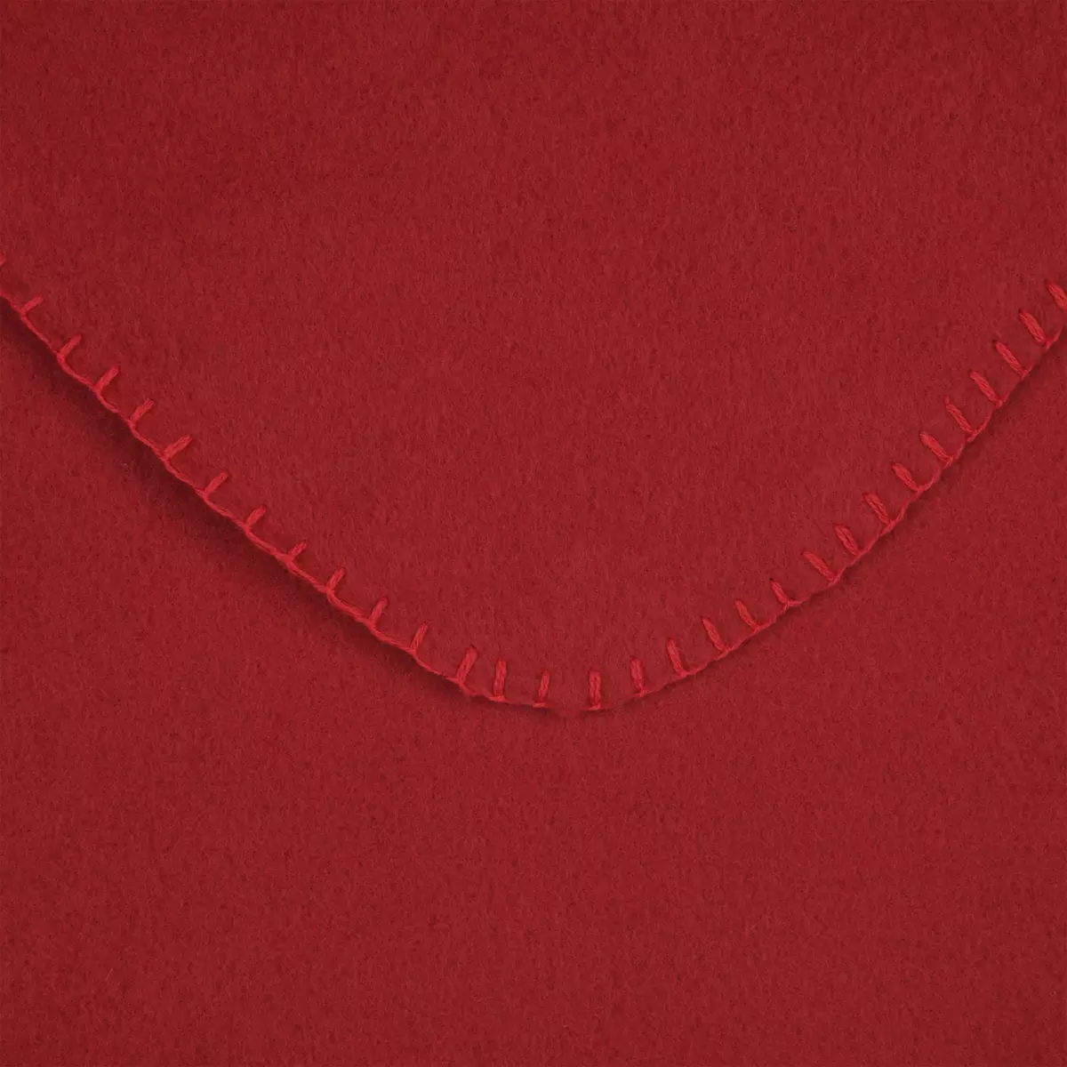 Manta polar (150 cm) Carlton Rojo