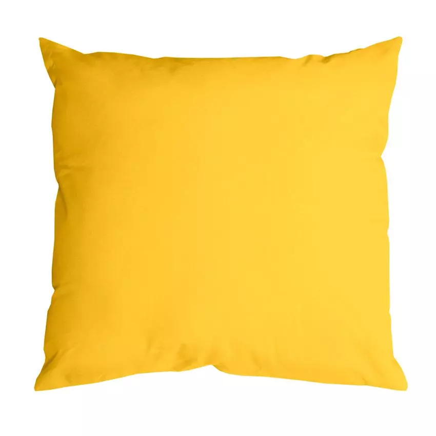 Coussin carré (60 cm) Nelson Jaune 1