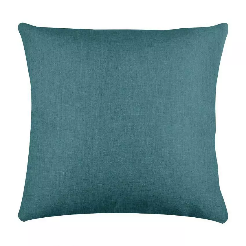 Cuscino quadrato Béa Blu anatra 1