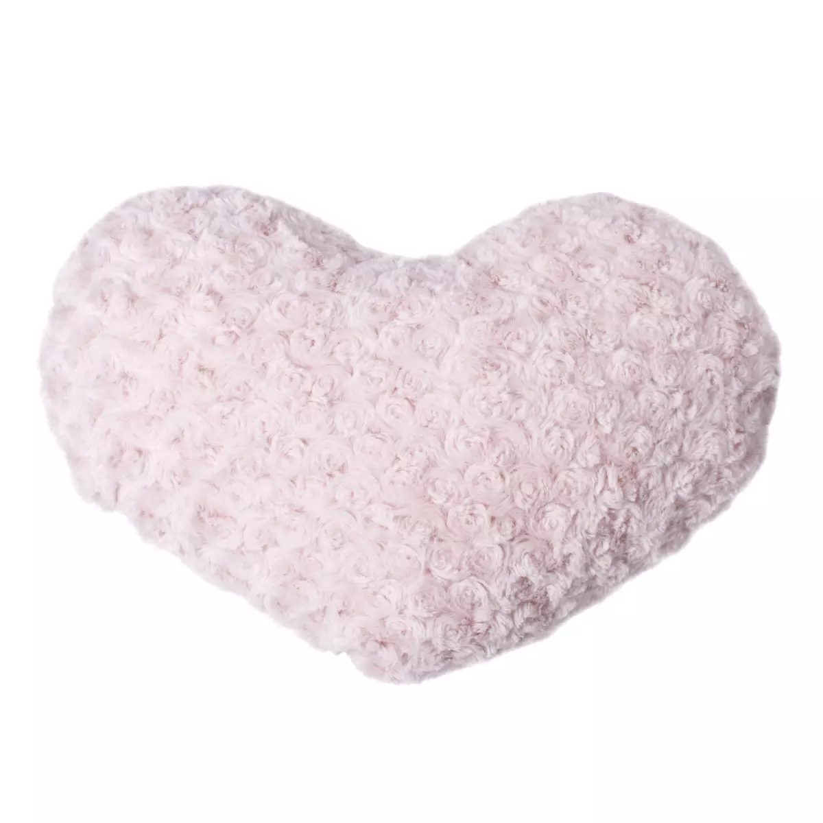 Cojín Corazón Rizado Rosa 1