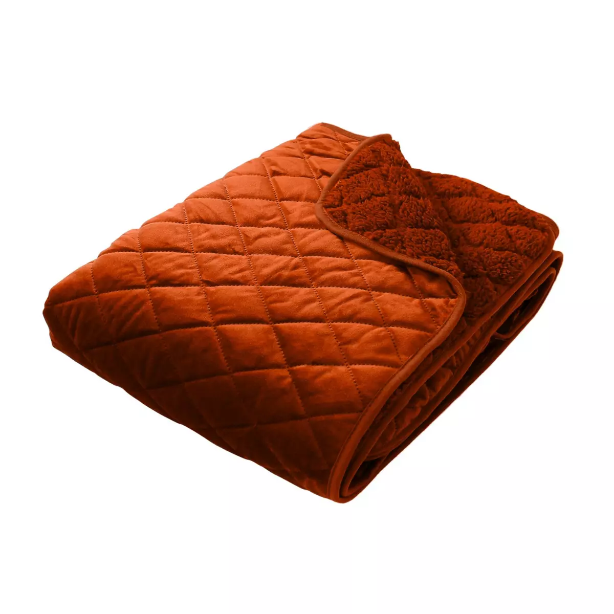 Plaid doux (150 cm) Gatsby Cognac 1