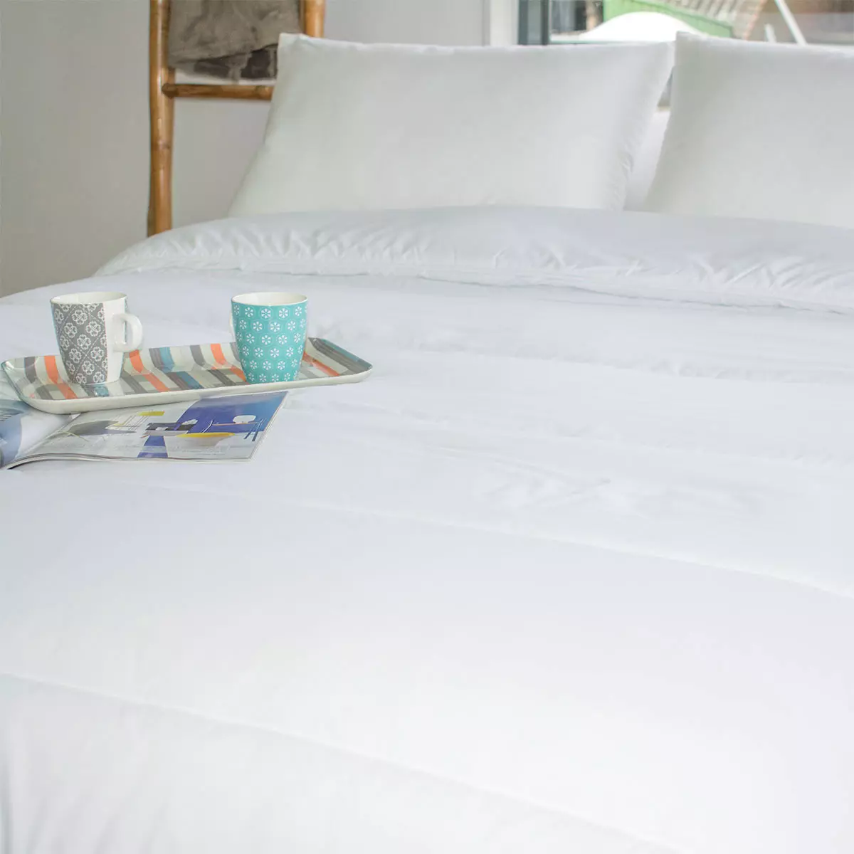 Dekbed (220 cm) Ademend en Lichtgewicht - Wit 3