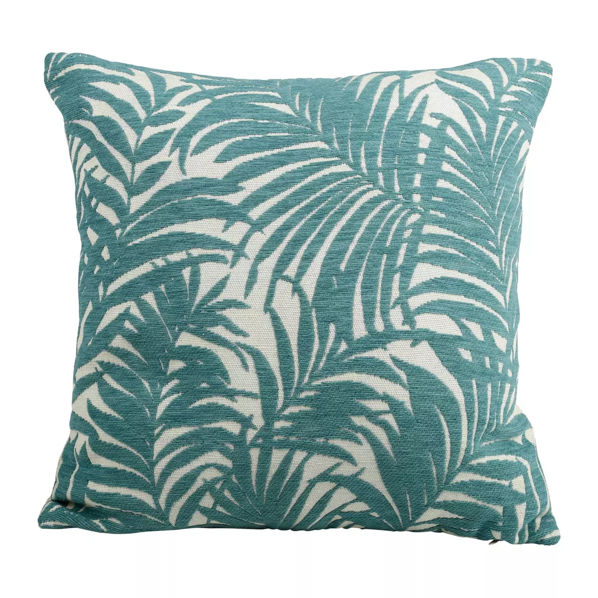 Housse de coussin carrée (40 cm) Sauvage Verte 1