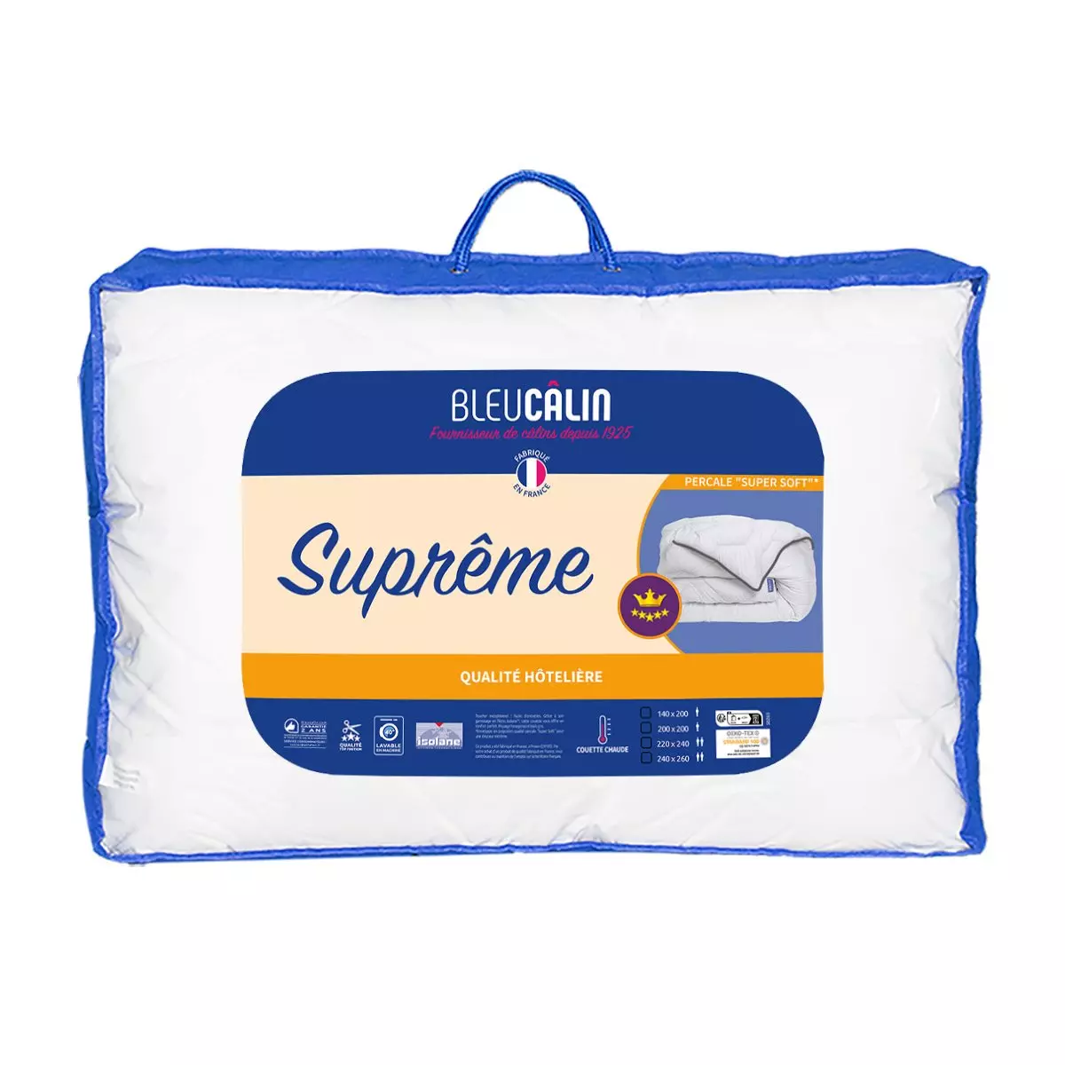 Relleno nórdico Caliente (240 cm) Suprème Blanco 2