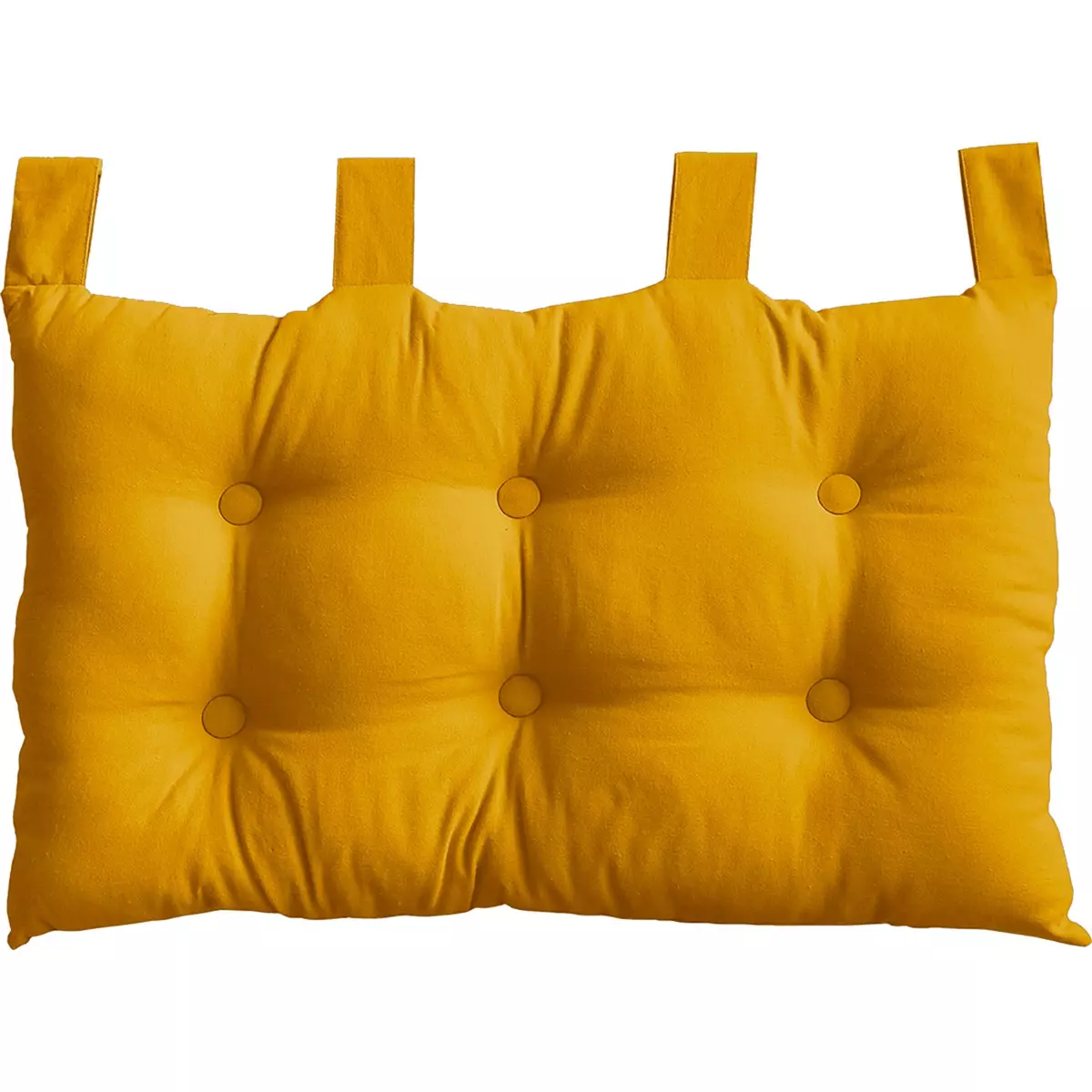 Testata letto (70 cm) Panama Giallo senape 2
