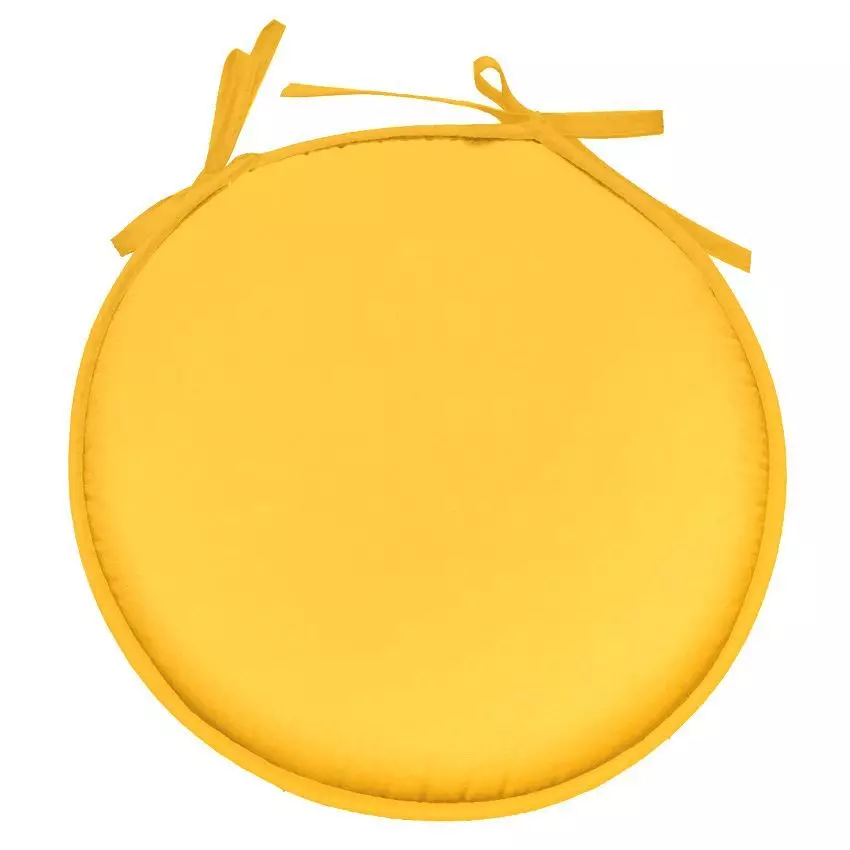 Cojín para silla Nelson amarillo 1