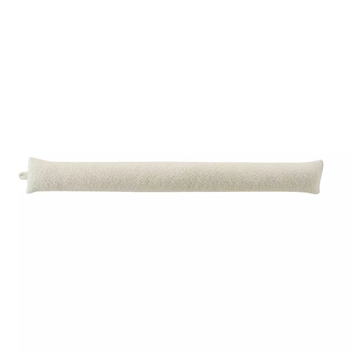 Zugluftstopper Bouclette Wooly Cremeweiß