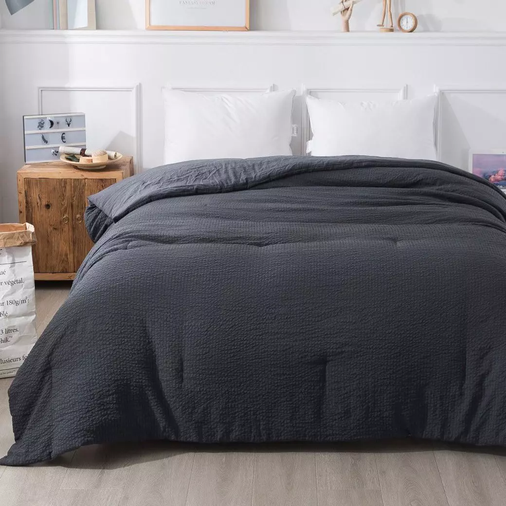 Colcha (230 x 250 cm) Century Gris atrancito 1