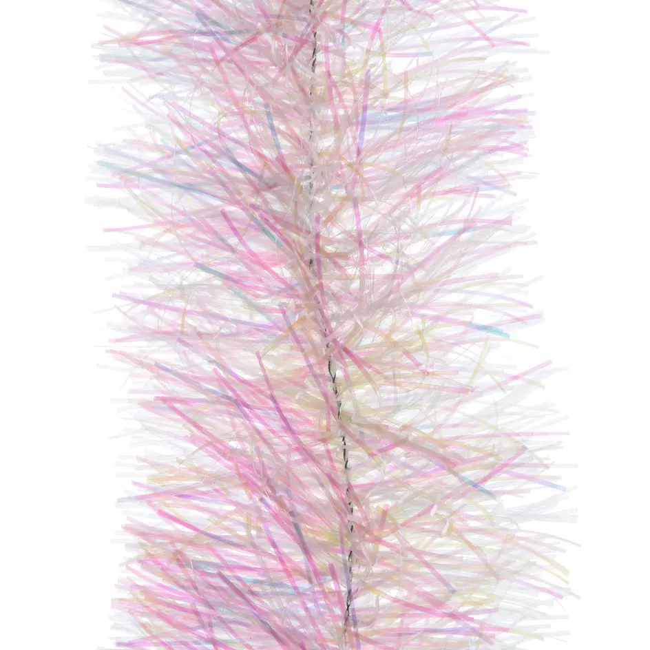 Guirnalda de Navidad (D7,50 cm) Alpine Blanco irisado
 1