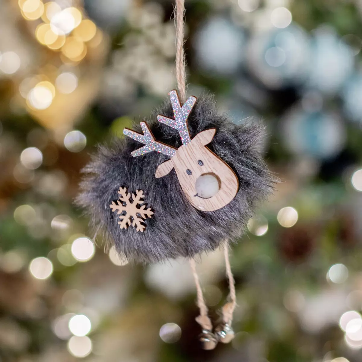 Sospensione Renna Diego di Natale Marrone scuro 1