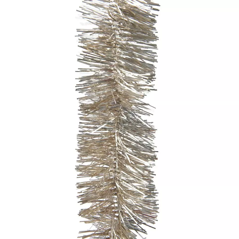 Lametta-Girlande (D7,50 cm) Alpine Perlweiß 1