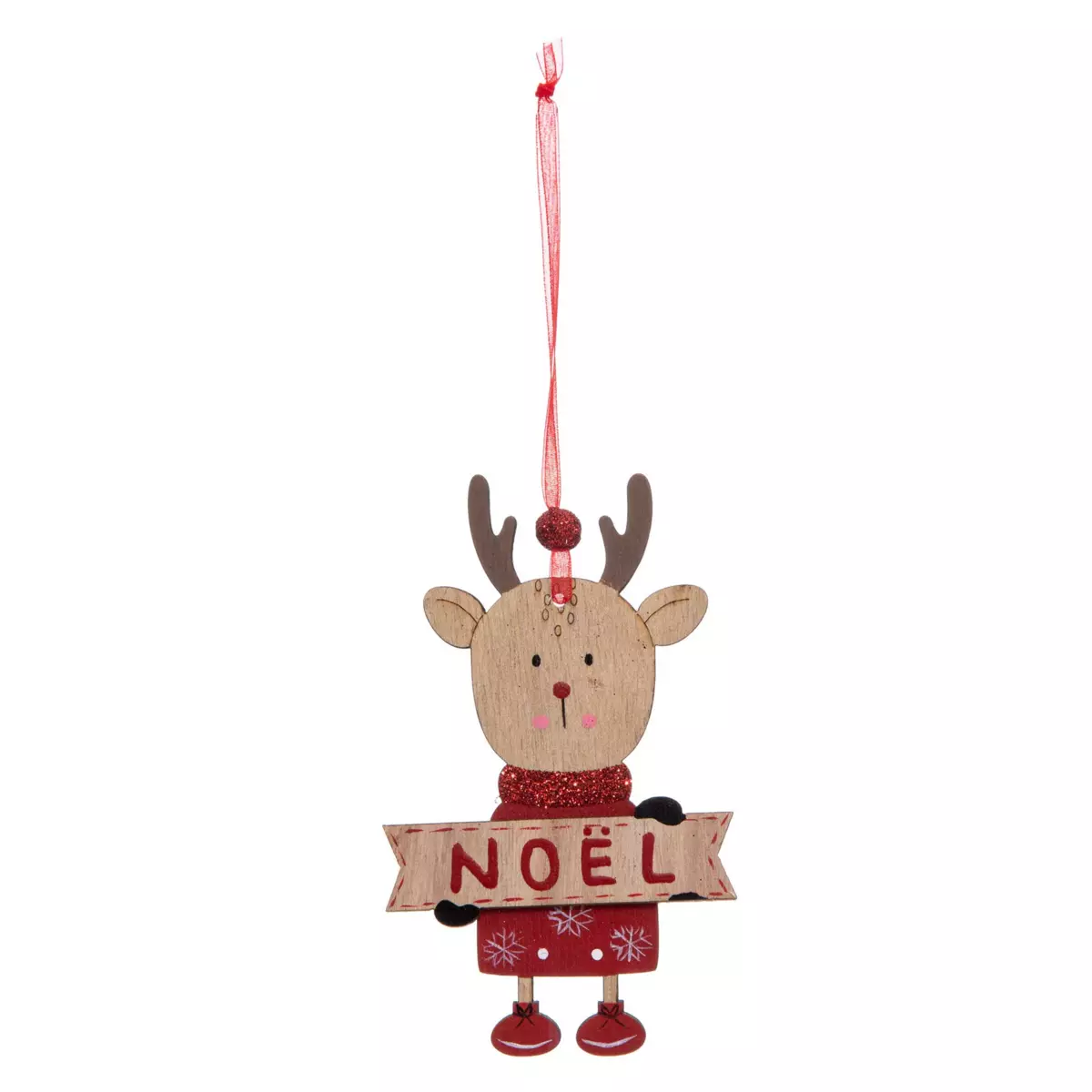 Confezione di 3 stivali Primo Natale Rosso 2