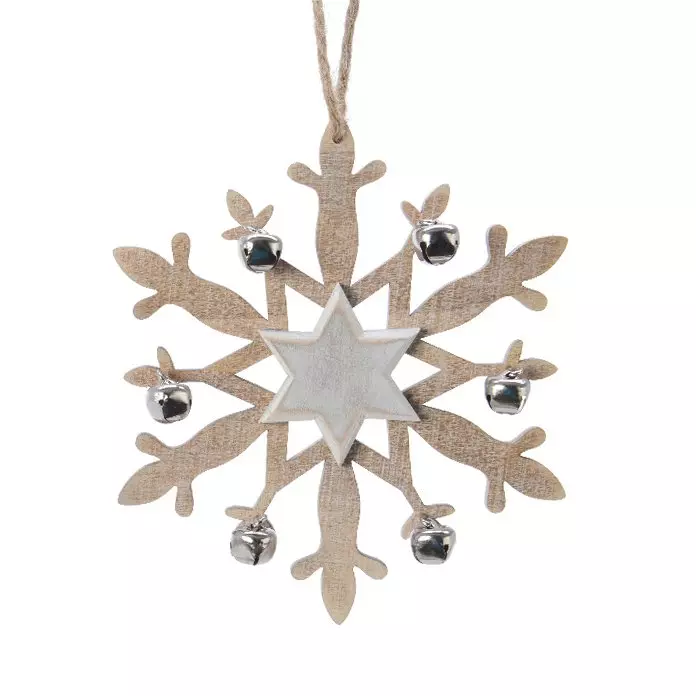 Etoile de Noël à suspendre Flicka Naturel 2