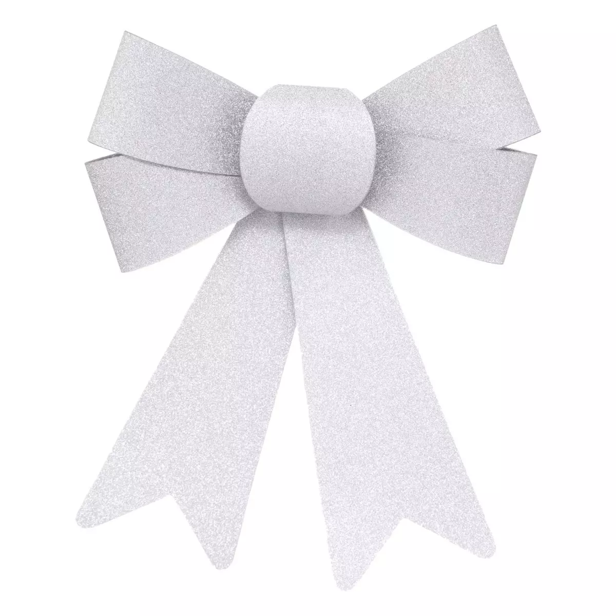 Lot de 2 noeuds paillettes petit modèle Argent 1