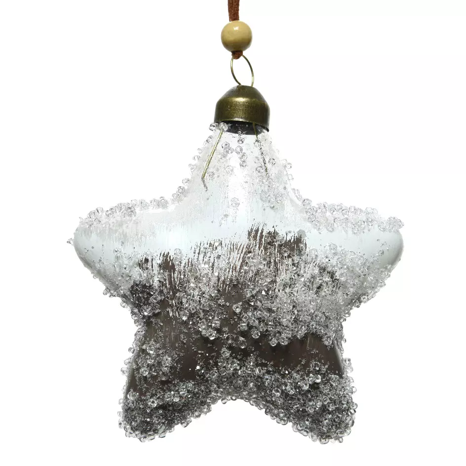 Confezione di 2 palline di Natale (Ø100 mm) Givry Cashmere scuro 1