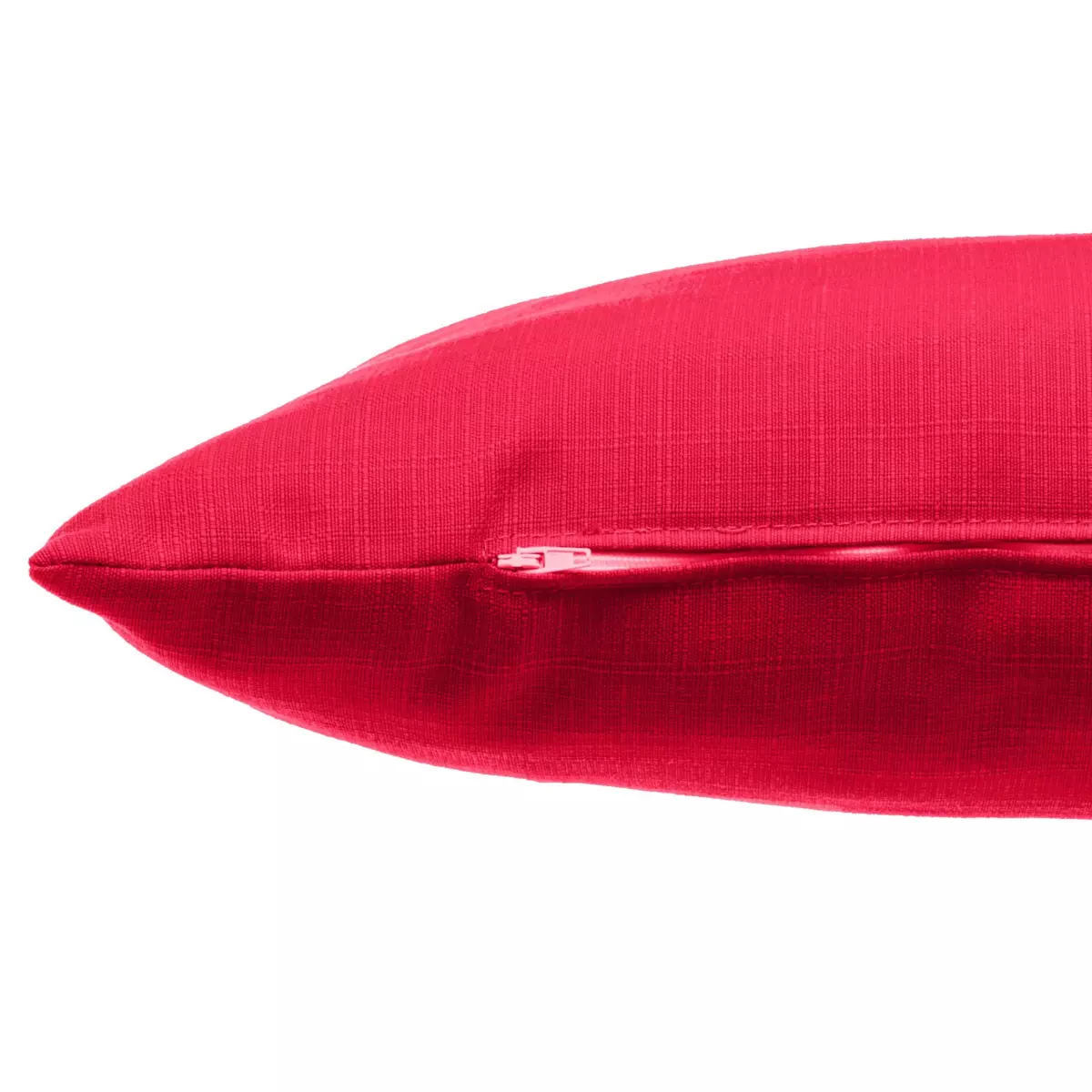 Coussin carré (40 cm) Korai Rouge grenade 3